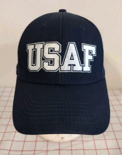USAF Air Force 1947 Cap Hat Blue Adjustable Embroidered Jets Planes Military - Picture 2 of 6