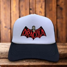 Bela Lugosi Dracula Mens Trucker Hat Black Snapback Classic Vampire Horror Movie