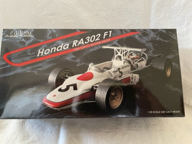 Ebbro 1/20 Built Honda RA-302 F1 1968 Tokyo Motor Show Ebbro 1/20 Built Honda RA-302 F1 1968 Tokyo Motor Show
