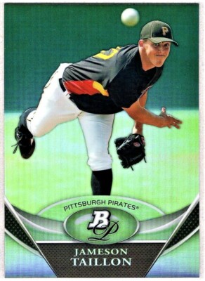 Jameson Taillon - 2011 Bowman Platinum Prospects Refraktor RC