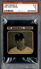 1950 Drake’s #19 Pee Wee Reese - PSA 5