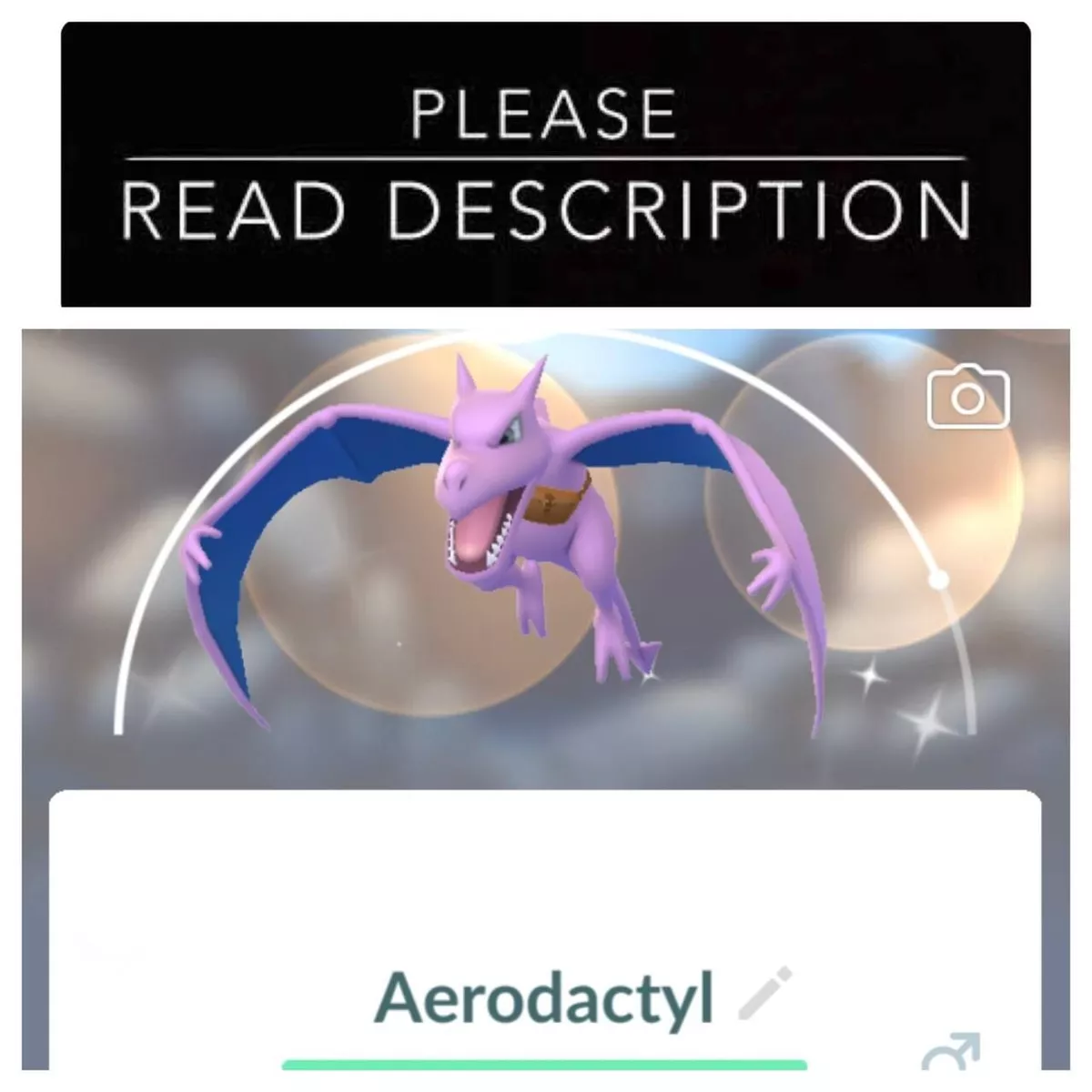 Shiny Aerodactyl! (Pokémon GO)