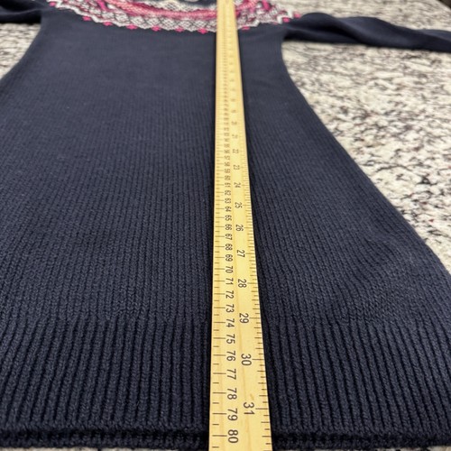 Hollister Navy Sweater Dress Long Sleeve Knee Length Size XS NWT - Picture 7 of 7