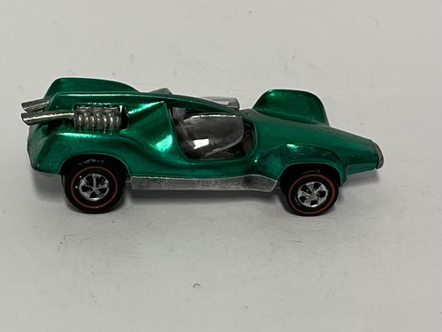Restored Hot Wheel Redline - 1970 - Mantis - Green - Picture 4 of 7
