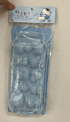 Vintage Sanrio Hello Kitty Blue Angel Ice Cube Tray  trinket plush
