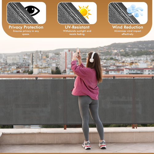 Privacy Screen Netting Garden Screening Covering Wind Sun UV Protection Outdoor - Picture 40 of 64