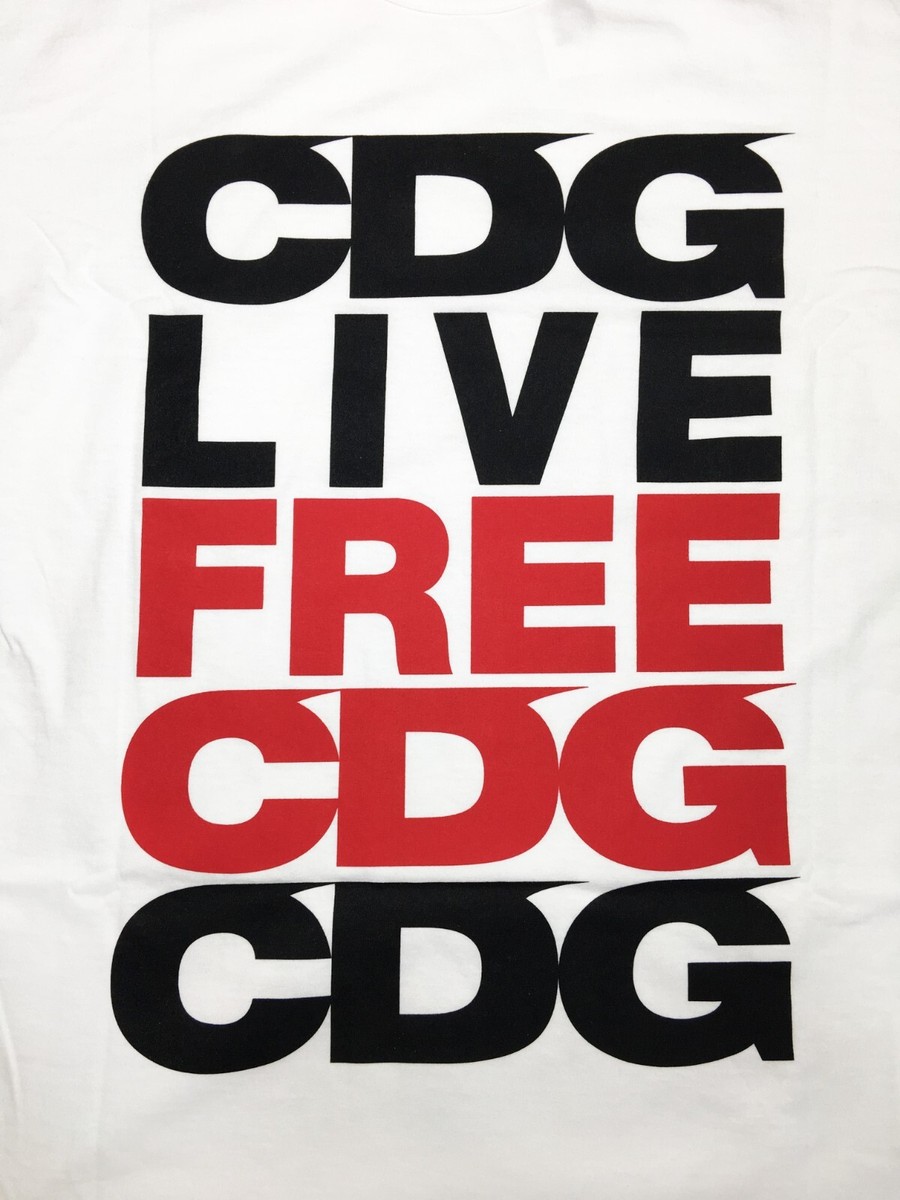 入手困難☆ COMME DES GARCONS SHIRT LIVE FREE T-SHIRT s-l1200.jpg