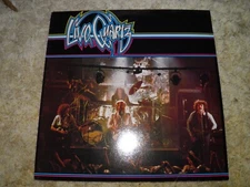 Quartz Live Quartz Vinyl Record 1st UK LOGO Pressing A2/B2 MOGO4007 1980 EX