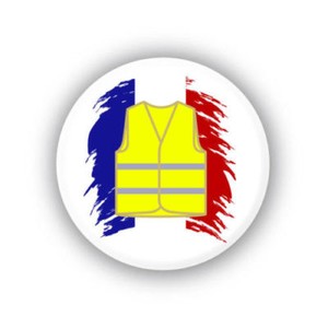 Détails Sur Autocollant Stickers Gilet Jaune Gilets Jaunes France Voiture Parebrise