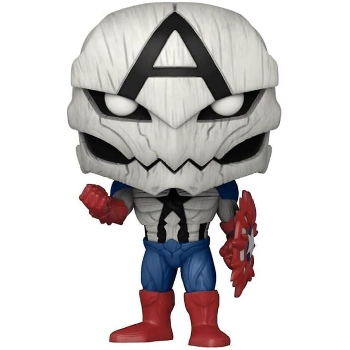 En Oferta Figura Funko Pop! Marvel Venom Poison Capitán América Modelo 856 | 56276 Figura