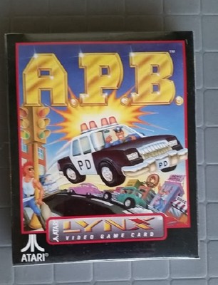 A.P.B.  Atari Lynx NEW Factory sealed  APB