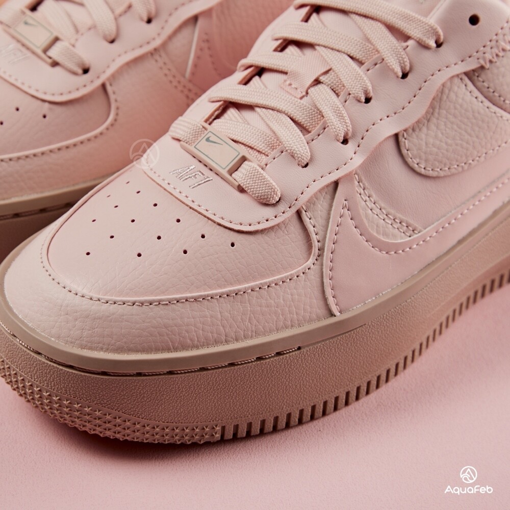 Nike Air Force 1 PLT.AF.ORM DJ9946 600 Pink Oxford Women's