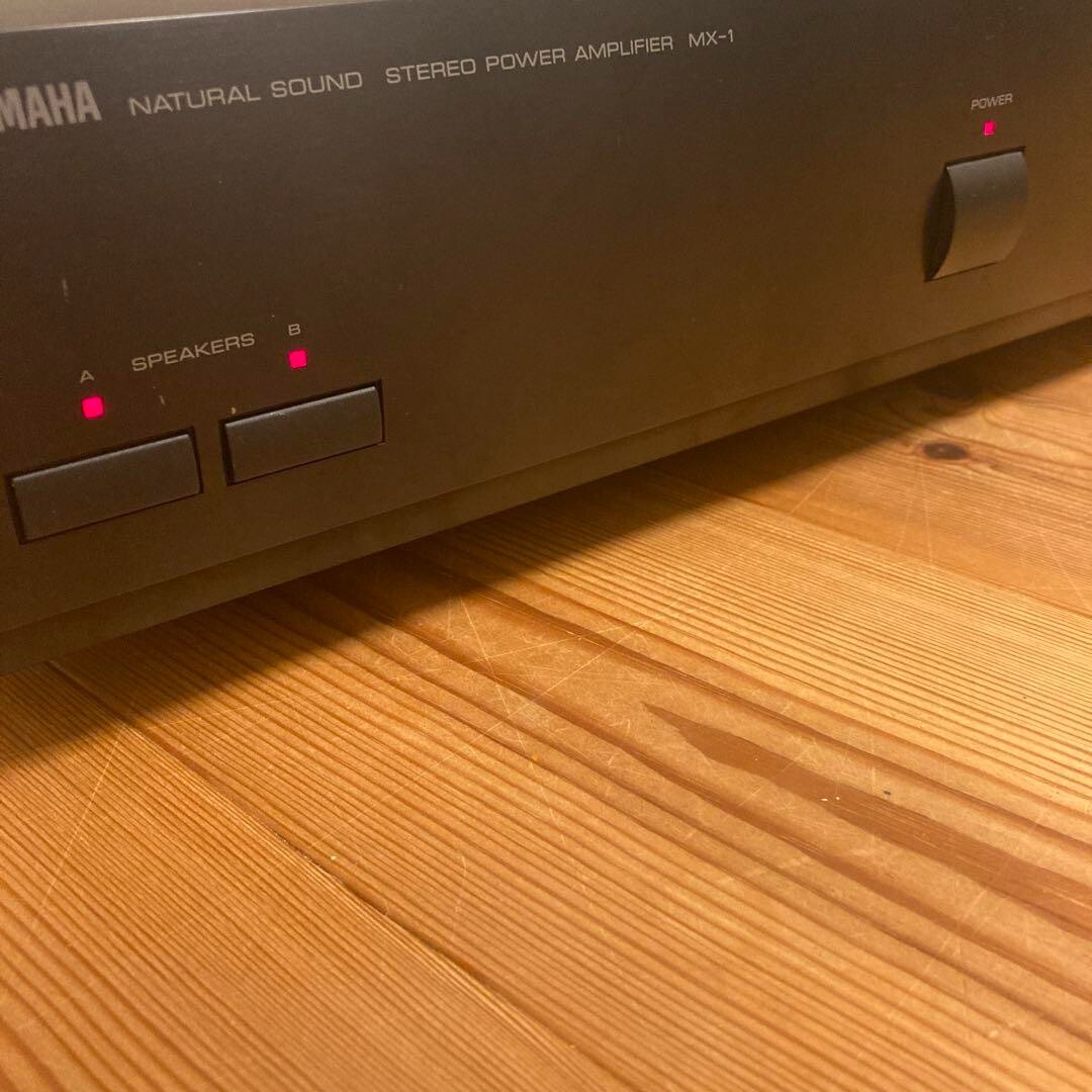 Yamaha MX-1 Natural Sound Power Amplifier Tested Good Yamaha MX-1 Natural Sound Power Amplifier Tested Good