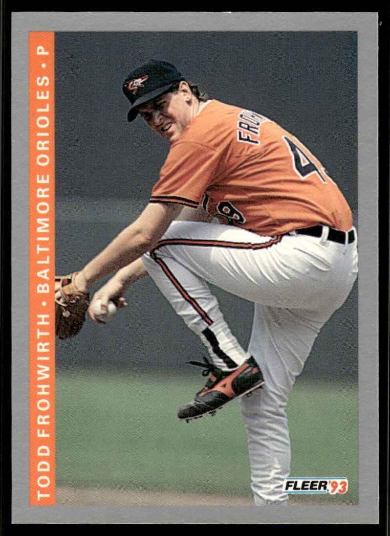 1993 Fleer #166 Todd Frohwirth