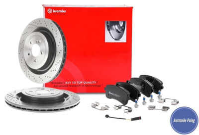 BREMBO BREMSENSATZ WK HINTEN 360MM MERCEDES AMG GT C63 S63 SL63 X290 W205 A217