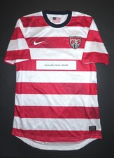 2012-2013 Nike Authentic USA USMNT Waldo Soccer Jersey Shirt Kit Small World Cup