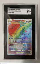 2022 Pokemon Lost Origin #202 Hisuian Goodra VStar Secret Rare SGC 9
