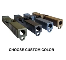 Slide For Glock 19 Gen 3 RMR Slide 9mm - Cerakote Black, FDE, Gray, OD Green