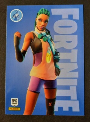 2021 Panini Fortnite Series 3 ZINA Rare Outfit Base Card #100