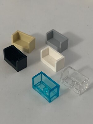 LEGO Parts (4pcs) 23969 Panel 1x2x1 w/2 Sides Pick Color