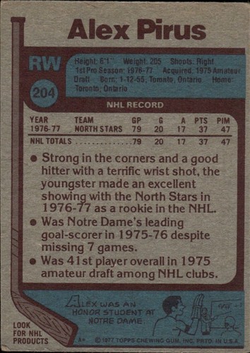 1977-78 TOPPS NHL Card Set Break #1-#264 — You Choose! Rookies, Stars & Commons - Picture 239 of 315