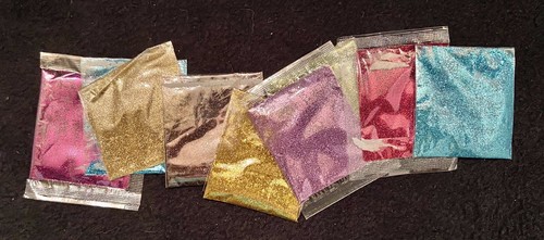 Lot of SCRAPBOOKING SUPPLIES-5 Paper Punches, Glitter, Sequins, Metal Frames,etc - Picture 8 of 9
