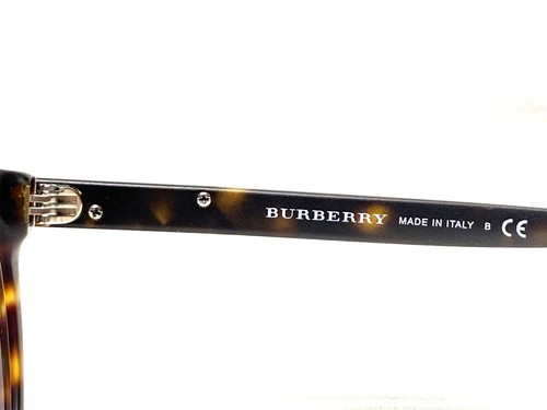 NEW Burberry BE2250 3536 Mens Matte Dark Havana Round Eyeglasses Frames 49/20 - Picture 5 of 6