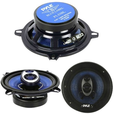 COPPIA DI DIFFUSORI COASSIALI DA 5 130 MM PYLE PL53BL BLU 200 WATT RMS PORTIERE