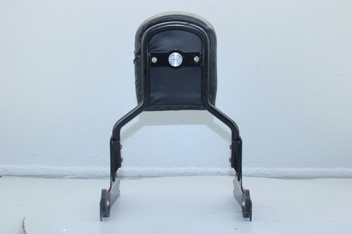 2010 Harley Softail Fatboy Passenger Backrest Seat Sissy Bar Kit DETACHABLE - Picture 5 of 13