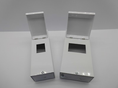 ESR ME2, ME4 2, 4 IP40 MODULAR METALLVERKLEIDET GEHÄUSEEINHEIT DIN SCHIENEN ERDSTAB 
