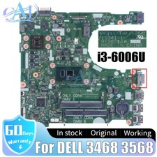 15341-1 Mainboard For DELL Inspiron 15 3568 14 3468 Laptop Motherboard i3-6006U
