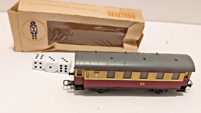 ⭐⭐⭐HO: Personenwagen Bi33a der DR (Herr) in OVP  ⭐⭐⭐ - Bild 1 von 4