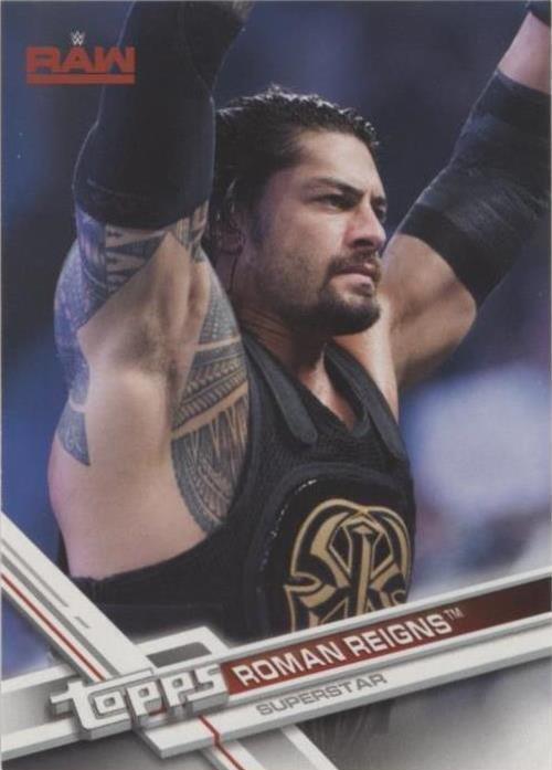 2017 Topps WWE Then Now Forever - Roman Reigns #133 - 1 of 1