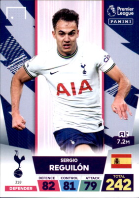Panini Premier League 22/23 # 318 - Sergio Reguilon - Team Mate