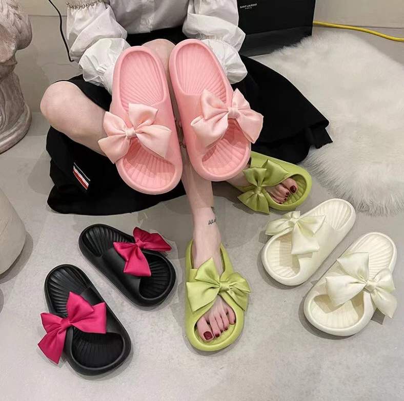 Bowknot slippers deals