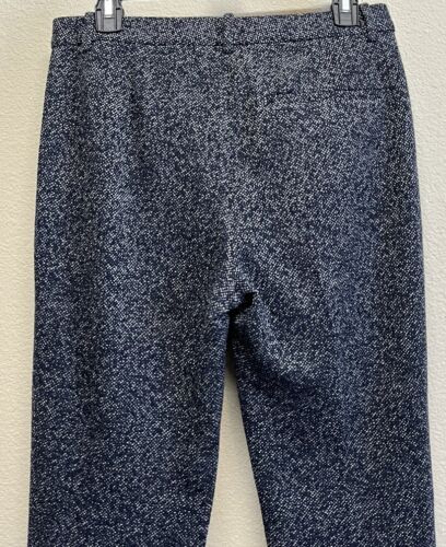 Theory Hose blau gesprenkelt Strick Wollmischung Schneiderhose C Größe 2 cropped - Bild 5 von 12