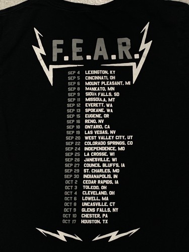 Paparoach T-Shirt Herren Large Schwarz F.E.A.R. Tour Grapic Shirt Baumwolle - Bild 8 von 10