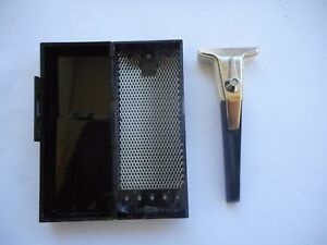 Vintage Gillette Techmatic Adjustable Safety Razor W Original Case Ebay