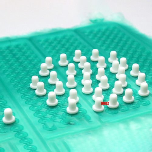 White Hole Plugs Round Silicone Rubber Blanking Seals Bungs End Caps 2mm~48.5mm - Picture 17 of 22