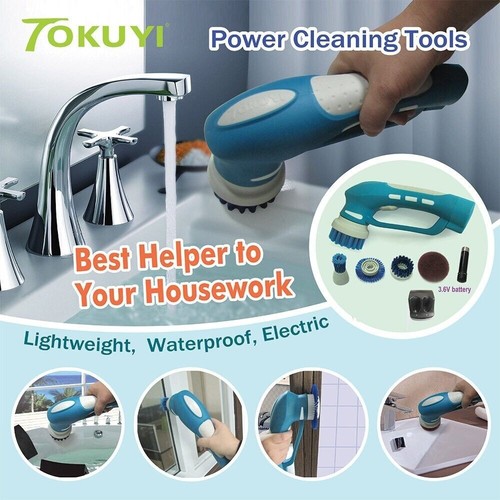 Tokuyi Handheld Electric Power Scrubber Rechargeable Battery - Picture 11 of 18