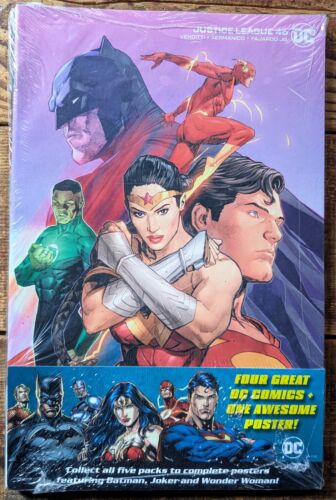DC EXCLUSIVE 4 Pack Comics Sealed Posters & Foils Variants (QTY OF 7) - Picture 4 of 7