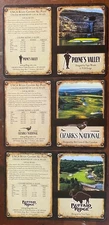 Payne's Valley Ozark National Buffalo Ridge Golf Score Cards (New & Unused)