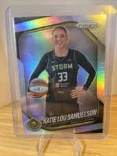 2025 Panini Prizm WNBA Katie Lou Samuelson #82 Silver Prizm