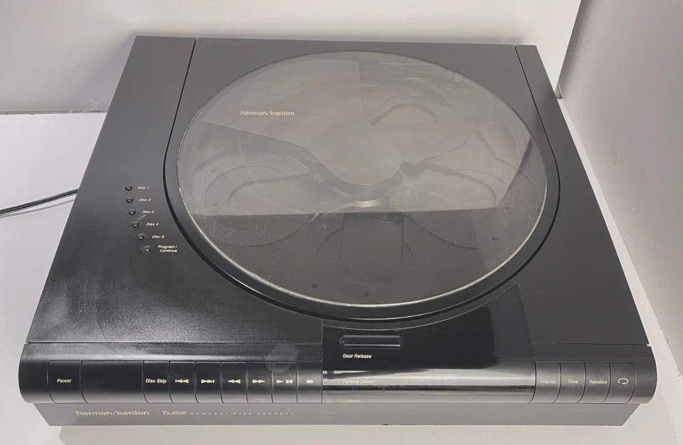 Reproductor de CD Harman Kardon TL8500 5 discos cambiador de disco compacto PIEZAS o REPARACIONES Foto 3 de 4