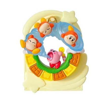 Re-ment Kirby Mammaru-Loop Diorama Figur / 3 Big Inhale Mission / Figur F/S