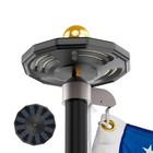 Solar Flag Pole Light Dusk to Dawn，40 High-Brightest LEDs 300LM, 50% & 100% 2...