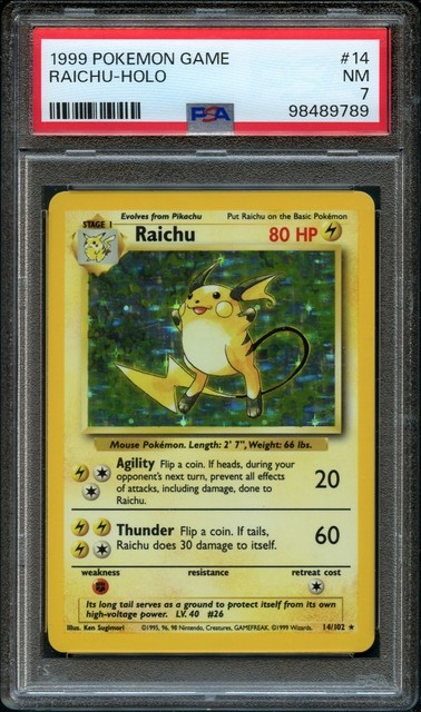 Raichu #14 (Base Set (1999))
