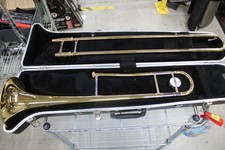 Yamaha YSL-354 Vintage Tenor Trombone Yellow Brass Lacquer Finish IND002793