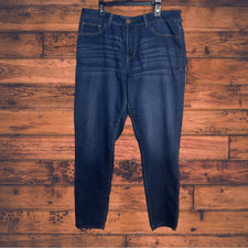 Jordache Skinny Dark Denim Jeans Size 14