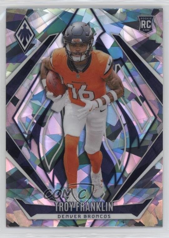 2024 Panini Phoenix Rookies Ice Troy Franklin #244 Rookie RC 3hd